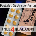 Pestañas De Avispón Verde 41